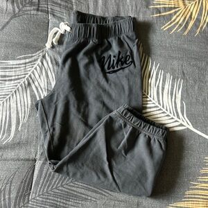 Nike Joggers with White Drawstring